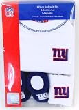 New York Giants 3 Piece Baby Bodysuit Bib and Bootie Gift Set