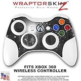 Stardust Black Skin by WraptorSkinz TM fits XBOX 360 Wireless Controller (CONTROLLER NOT INCLUDED)