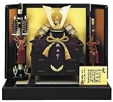 五月人形 兜飾り 朝比奈鉄山作 本金箔押 正絹緋縅8号兜 久月監製