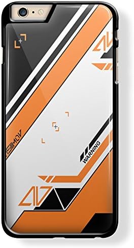 Asiimov Pattern gun counter strike for iPhone 6 Plus Black case