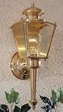Minka Lavery CONTRACTOR OUTDOOR WALL MOUNT - Polished Solid Brass - Solid Brass - B00084MJFW