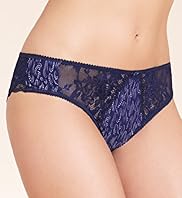 Floral Lace Animal Print Brazilian Knickers