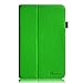 Fintie Premium PU Leather Cover for 10.1 Inch Tablet Inclu. iRULU eXpro X1s / X1 Plus 10.1, Dragon Touch A1 / A1X Plus 2016 Edition, ValuePad VP112 (Check Compatible List Below), Green