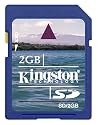 Kingston 2Gb Secure Digital Memory Card Retail 32X Read 4Mb/Sec Write 3Mb/Sec - Lifetime Warranty