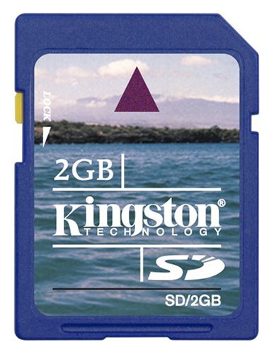 Childrens Toyshop  Used : Kingston 2Gb Secure Digital Memory Card Retail 32X Read 4Mb/Sec Write 3Mb/Sec - Lifetime Warranty