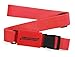 Luggage Straps, Adjustable Non-Slip Baggage Belts - Suitcase Bands for Your Travel Bag (1 Strap, Red 1pk)
