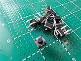 タクトスイッチ＜基板取付用　4.5mm×4.5mmスイッチ　全高4.3mm＞10個＜1sw-111＞