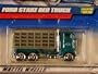 Mattel Hot Wheels 1999 1:64 Scale Gray & Green Ford Stake bed Truck Die Cast Car Collector #1010