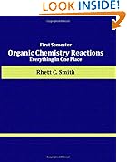First Semester Organic Chemistry Reactions