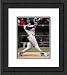Minnesota Twins Framed Justin Morneau Photo 15 X 18 - Black