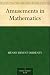 Amusements in Mathematics