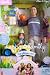 Barbie Happy Family Neighborhood - Alan & Ryan Happy Birthday! - 2 Dolls + Mini Truck (2003)