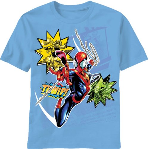  MARVEL SPIDERMAN -- THWIPPING BY -- JUVY TEE