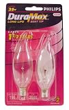 Philips Dura Max Clear Light Bulb, 25 Watt, 2 ct