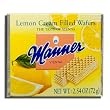 Manner Cream Filled Wafers, Lemon, 12-Count Packages (Pack of 2)
