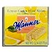 Manner Cream Filled Wafers, Lemon, 12-Count, 2.54-Ounce Packages (Pack of 2)