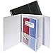 C-Line Eight-Pocket Portfolio with Security Flap, Polypropylene, 8.5 X 11, Black/White
