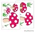 Mushrooms Wall Decor Stickers