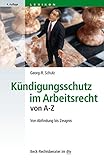 Image de Kündigungsschutz im Arbeitsrecht von A - Z: Von Abfindung bis Zeugnis (dtv Beck Rechtsber
