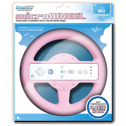 Wii Micro Wheel - Pink