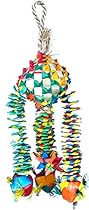 Planet Pleasures Diamond Bouncer Pinata Bird Toy, Medium
