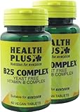 Health Plus B25 Complex Vitamin B Supplement - 2 X Packs Of 60 Tablets (120 Tablets)