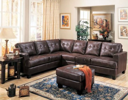 leather sectional sofa