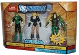 51nqbUpdREL. SL160  Mattel DC Universe Infinite Heroes Crisis Series Three Pack 4 Inch Tall Action Figures #5   Green Lantern, Black Canary and Green Arrow with Bow