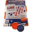 University Of Illionois Jumbo Checkers Rug