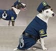 MEDIUM - K-9 COP - Pet Halloween Costume