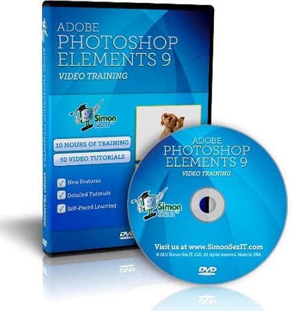 Learn Adobe Photoshop Elements 9 - 10 Hours of Video Training Tutorials
