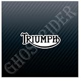 Vintage Triumph Motorcycle Bikes Old Emblem Sticker Decal 