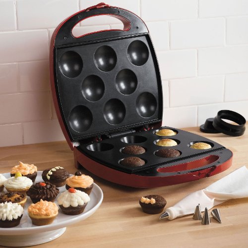 Brylane Home Cupcake Maker (RED,0)
