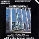 3 Violin Concertos (Orfeus Kammarorkester, Sparf)