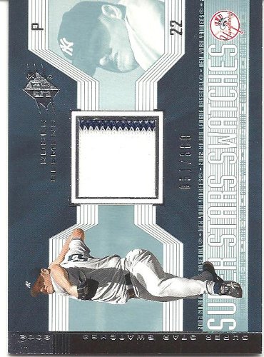 Roger Clemens 2002 SPx Jersey Card #153 051/800 New York Yankees