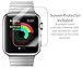 Apple Watch Case With Screen Protector and Cleaning Cloth Included - 42mm Vittle TPU Crystal Clear Case for Apple Watch