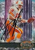 Trent Dilfer Autographed/Hand Signed Football Card (Tampa Bay Buccaneers) 1997 Skybox Metal Universe