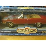 1969 Plymouth GTX Convertible in Red & Black Diecast 1:18 Scale American Muscle... by Diecast 118 scale