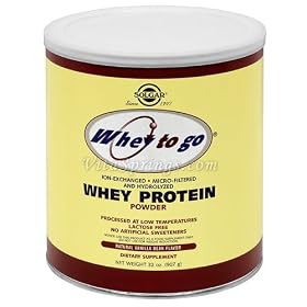 Solgar - Whey To Go - Mixed Berry, 16 oz powder