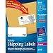 1000 LABELS 05163 2X4 WHITE SHIPPING F/ LASERS