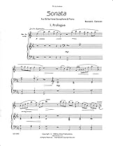 Sonata for Baritone Saxophone and Piano by Ronald Caravan Sonata for Baritone Saxophone and Piano by Ronald Caravan