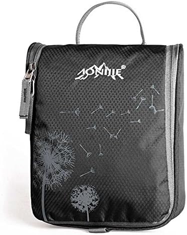 Toiletry Kit | TOPBY Portable Waterproof Hanging Toiletry Bag | Travel Cosmetic Wash Bag for Business, Vacation, Household (Black)
