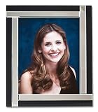 Sarah Michelle Gellar 56 Colour Movie Photo Luxury Framed 25x20cm Photograph colour Choice Of Four Section Mirror And Black Glass Frame Or Real Capiz Shell Frame