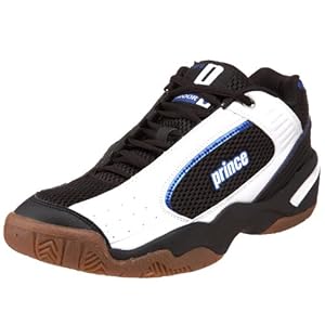 Prince Men's NFS V Indoor Squash Shoe,Black/White/Royal,14 M US