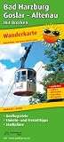 Wanderkarte Bad Harzburg, Goslar, Altenau mit Brocken: Mit Ausflugszielen, Einkehr- & Freizeittipps und Stadtplänen, wetterfest, reissfest, abwischbar, GPS-genau. 1:25000