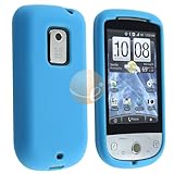 Silicone Skin Case for HTC Hero (CDMA), Baby Blue