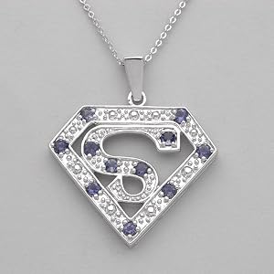 Necklace With 1.00ctw Genuine Iolites Well Made in 925 Sterling silver. Total item weight 10.0g Length 17in