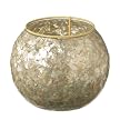 Round Capiz Candle Holder - Medium