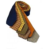 7Piece 100% Pure Silk Ties. Made in England. (215D)RRP£139.99