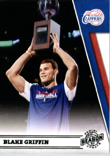 2010/11 Panini Season Update Basketball Card # 191 Blake Griffin Los Angeles Clippers In a Protective Screwdown Display Case !